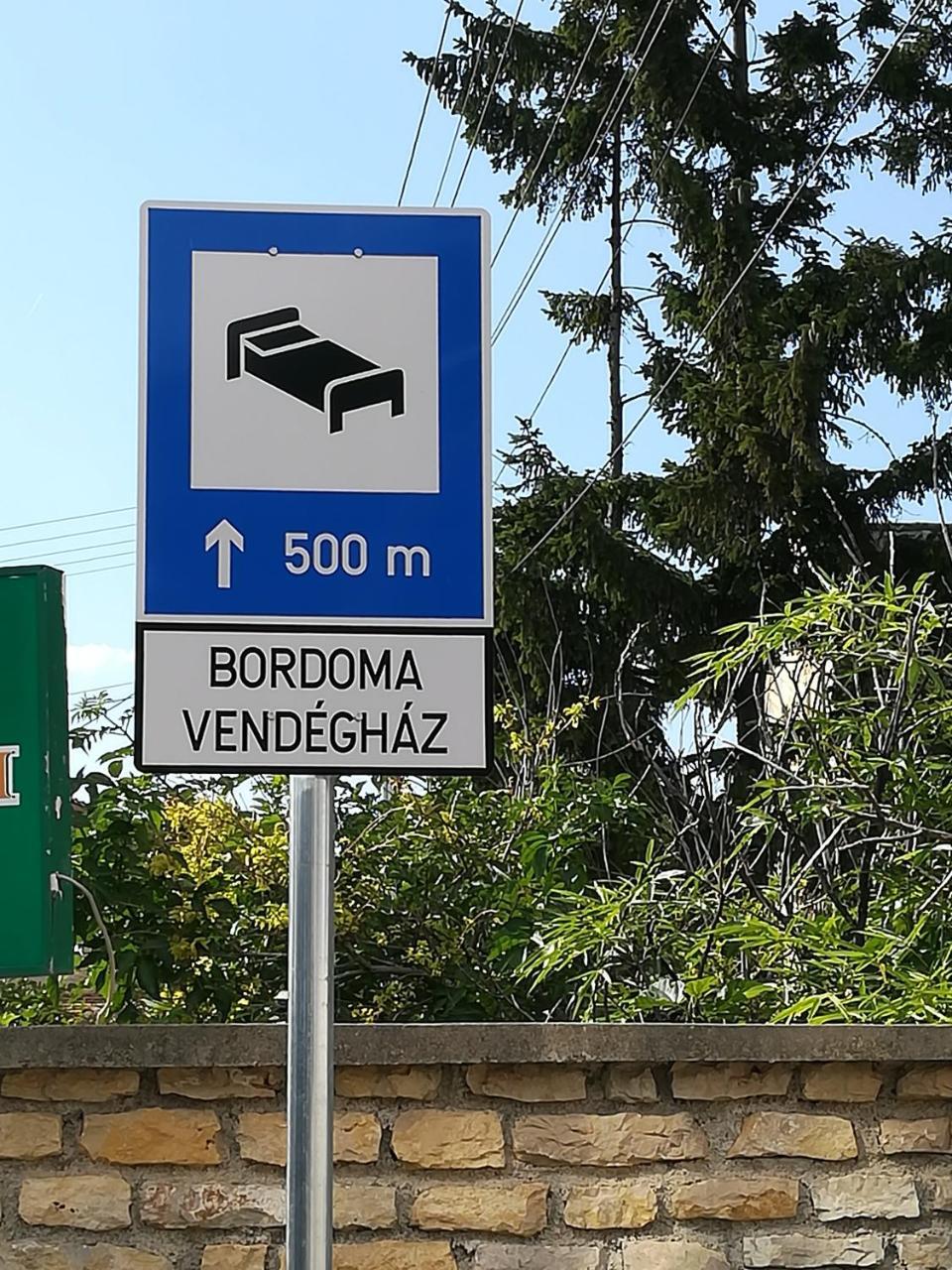 Bordoma Falusi Vendeghaz Balatonszolos Buitenkant foto